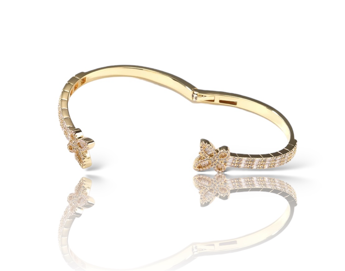 BUTTERFLY BANGLE