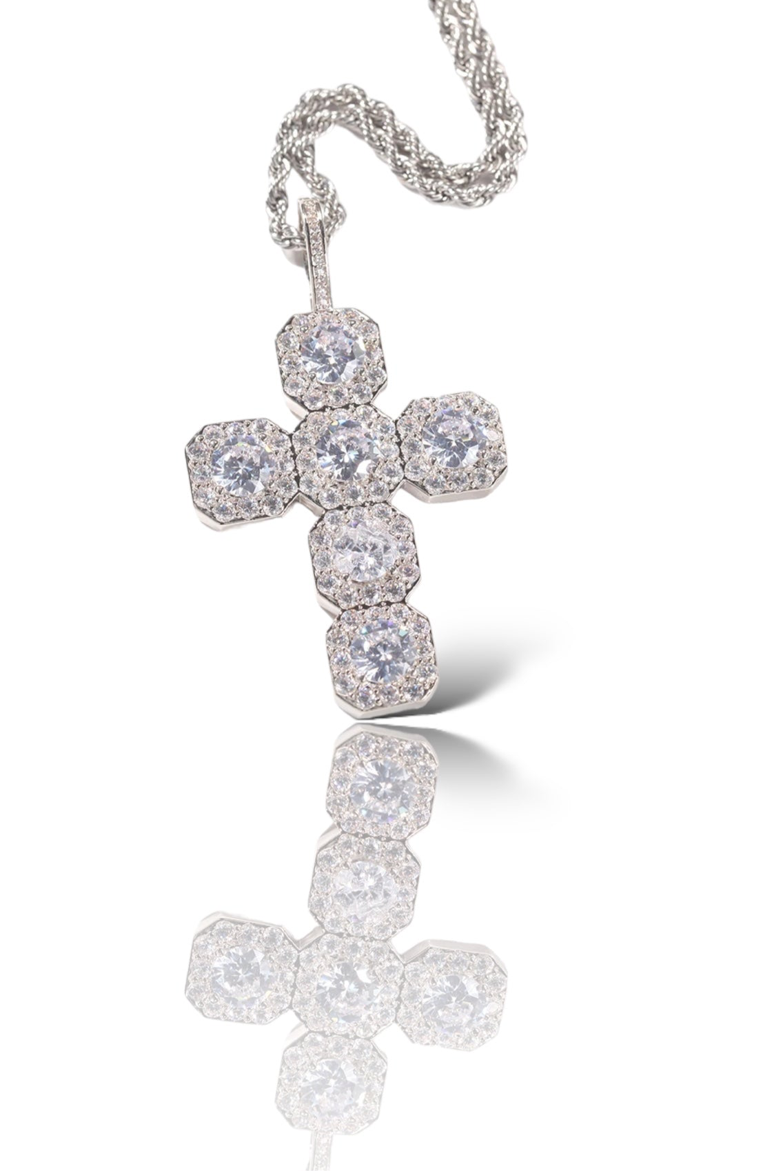 CRYSTAL CROSS PENDANT