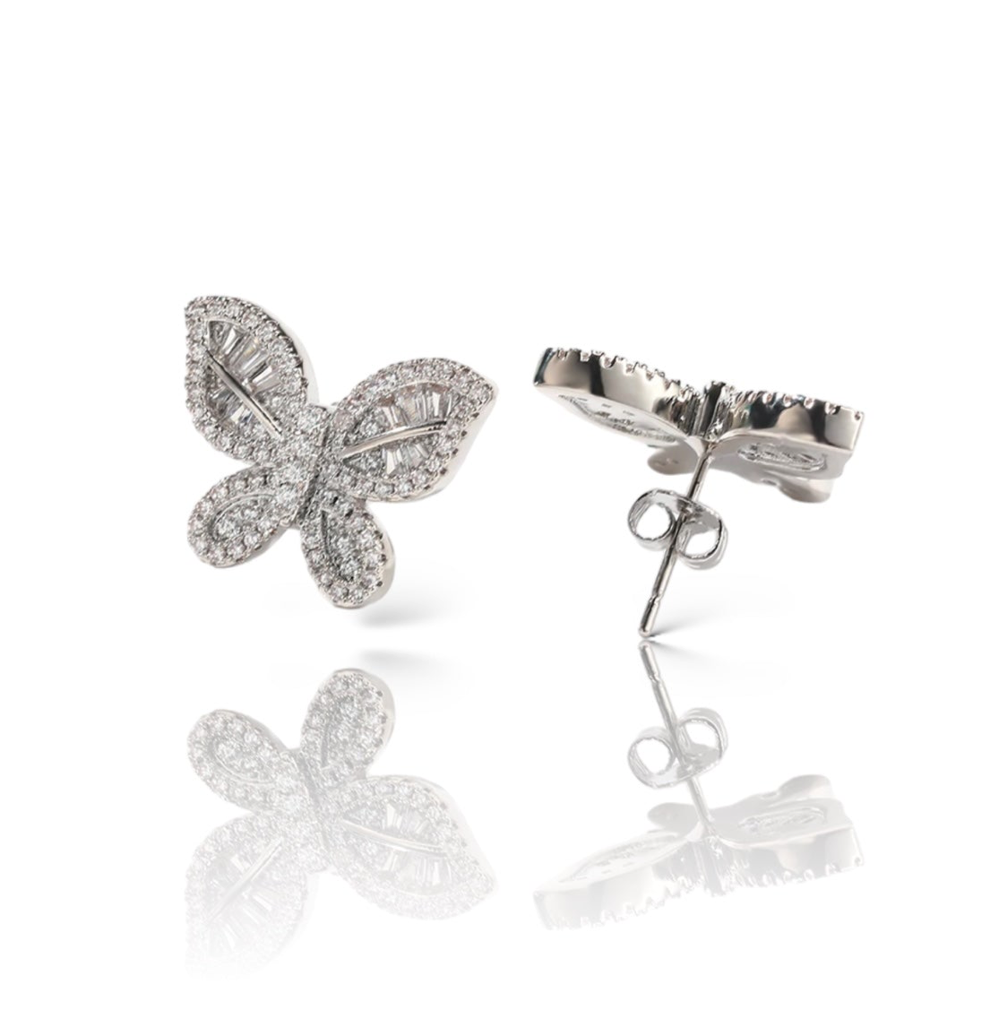 BUTTERFLY STUD EARRING