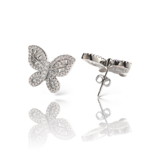 BUTTERFLY STUD EARRING