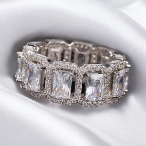 ICED ZIRCONIA RING